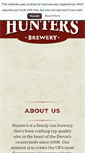 Mobile Screenshot of huntersbrewery.com